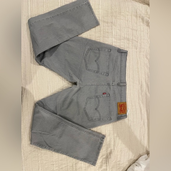 Grey Levi’s 511 Jeans Szn 36-32 - Picture 2 of 5